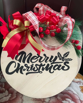 Christmas Door Hanger 002